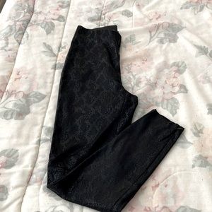 Zara snake print leggings